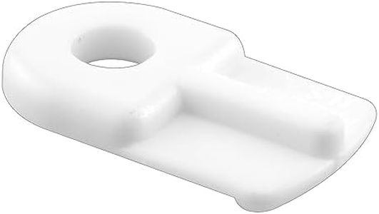 Prime-Line L 5766 Window Screen Clips, Flush, White Plastic (8 Pack)