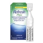 REFRESH PLUS Ophthalmic Solution, Eye Drop for Dry Eye Relief, 30 x 0.4 ml