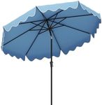 COSTWAY 9FT/2.71M Garden Parasol, 8