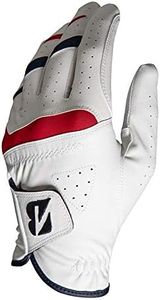 Bridgestone Golf- MLH Soft Grip Glove White Medium Large