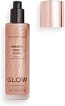 Makeup Revolution, Molten Body Glow, Rose Gold, 100ml