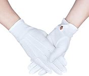 Zenssia Parade Gloves White Cotton 