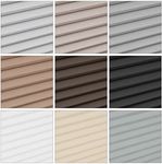 Changshade Cellular Blinds Honeycomb Shades 1.5'' Single Cell Non-Woven Fabric Sample, JZFBCEL-C