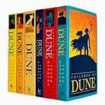 Dune Series 6 Books Collection Set By Frank Herbert (Dune, Dune Messiah,God Emperor Of Dune, Heretics of Dune, Chapter House Dune, Children Of Dune)