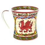 Wales Welsh Red Dragon Bone China Mug Celtic Cup Capacity 325ml/11 fl oz