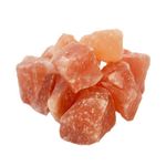 HSD 100% Authentic Pure Natural Glow Pink Himalayan 50-70mm Rock Salt Crystal Rocks Chunks - Salt Chunks Food Grade Lick Stones Bath Salt Spa Inhaler Therapy Rock Salt Crystals (1 Kg Salt Chunks)