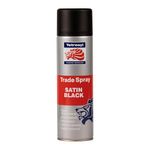 Tetrosyl Trade Spray Paint, Satin Black, 500 ml