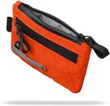 ALPAKA Zip Pouch Pro - Minimalist Zipper Wallet Orange - with RFID Blocking | ID Card Holder Wallet with Zipper for Men with Multi-tool Slot