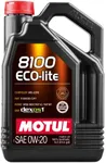 Motul 5L Synthetic Engine Oil 8100 0W20 ECO-LITE