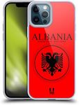 Head Case Designs Albania Albanian Shqipërisë Flag Flag Patches Soft Gel Case Compatible With Apple iPhone 12 Pro Max