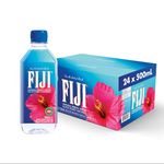 FIJI Natural Artesian Water, 16.9 Ounce Bottle, Pack of 24