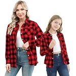 SANGTREE Family Matching Flannel Sh