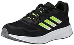 adidas NEO Mens Duramo 10 Black/Solar Yellow/Solar Green 11-