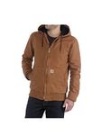 Carhartt Men's Loose Fit Washed Duck Insulated Active Jac, Carhartt Brown, M