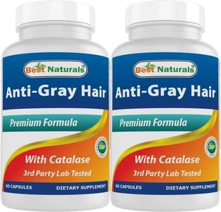 Best Naturals Anti Gray Hair Formula, 60 Count (pack of 2)