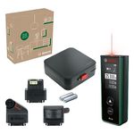 Bosch Laser Measure Zamo 4th gen. (Easy & Precise Measurement up to 25m, Rechargeable Batteries via USB-C®, with Attachment Function, in E-Commerce Cardboard Box)