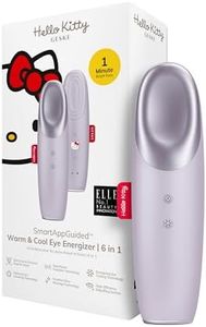GESKE & Hello Kitty SmartAppGuided™ Warm & Cool Eye Energizer | 6 in 1 | Heated Eye Massager | Combat Dark Circles & Under-Eye Bags | Revive Droopy Eyelids | Anti-Stress & Relaxation | Sonic Massaging