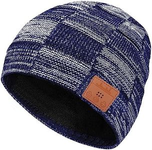HANPURE Bluetooth Beanie Hat for Men Gifts - Christmas Stocking Stuffers for Men Gifts Ideas for Teenager Boys Girls Dad Women Adults Boyfriend Tech Gifts Music Beanie with Bluetooth Headphones
