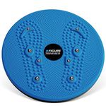 Figure Trimmer Core Ab Twister Board for Exercise 12 inch Waist Twisting Disc with 8 Mangets Reflexology for Slimming and Strengthening Abdominal & Stomach Exercise Equipment