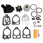 46-96148A8 Water Pump Impeller Kit Replaces Mercury Outboards MerCruiser Alpha One Stern Drives 96148Q8 96148T8 60367A1 Sierra 18-3517 Mallory 9-48311 75 80 90 115 135 140 150 175 200 220 HP