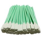 100pc OIF 5.1" Square Rectangle Cloth Cleaning Swab Sticks for Printers Not Foam