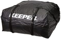 Keeper 07202 Black Waterproof Rooftop Cargo Bag (11 Cubic Feet)