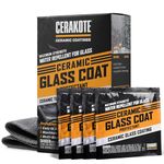 CERAKOTE® Ceramic Glass Coat Protectant - Hydrophobic Automotive Rain Repellant, Long-Lasting Visibility and Shine, Quick and Easy Application