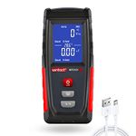 LABART EMF Meter, Smart Digital Electromagnetic Fields Radiation Detector Meter, Rechargeable, Handheld Portable with Temperature, LCD Back-Light, Sound-Light Alarm for Home Paranormal Ghost Hunting