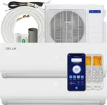 DELLA 18K BTU ODU 2 Dual Zone 9000 