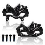 Chooee Bicycle Mechanical Disc Brake Set,Mountain Bike Front and Rear Line Pulling Brake Caliper For MTB ZYZP01