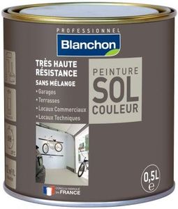 Sol couleur - gris foncé - 0.5 litre - Blanchon