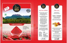 OSAM Hills Farm Fresh RED CHILI POWDER/LAL MIRCH POWDER (1 KG)