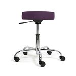 Amethyst : EARTHLITE Pneumatic Massage Therapist Stool - Adjustable, Rolling Massage Stool, No Leaking (vs. Hydraulic), CFC-Free