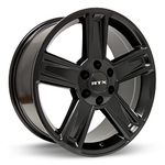 RTX Glacier Alloy Wheel/Rim Size 20x8.5 Bolt Pattern 6x139.7 Offset 15 Center Bore 78.1 Satin Black Center Caps Included Lug Nuts NOT Included (Rim Priced Individually)