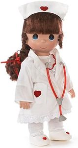 Precious Moments Dolls by The Doll Maker, Linda Rick, Loving Touch Nurse, Brunette, 12 inch Doll