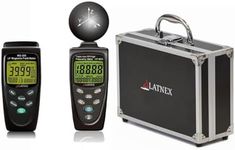 EMF Meters Combo Gauss Magnetic Field Meter and EMF RF Meter Detectors + Aluminium Carrying Case & Calibration Certificates