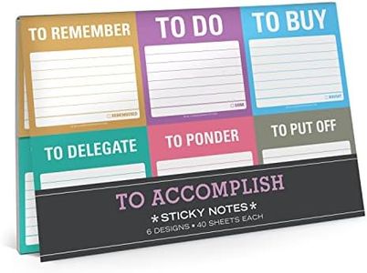 Knock Knock to Accomplish Sticky Notes Packet