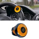 Oshotto I-QUE Compact Power Handle (SK-019) Car Steering Spinner Wheel Knob Compatible with Hyundai Venue (Wooden)