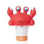 XY-WQ Crab Chlorine Floater for 1" Tab ONLY, Mini Floating Pool Chlorine Dispenser