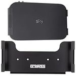 Sky Q Box Wall Mount for 32B1 Model by Dynas: Premium Steel Sky Q Wall Mount Bracket, Ideal Sky Box Wall Mount Behind TV, Enhances Space and Airflow, Fits 32B1 2TB Model ONLY, Made in the UK