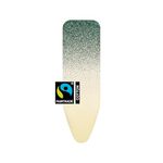 Brabantia - Ironing Board Cover B with 8 mm Foam Padding, Fairtrade Cotton, Durable and Easy Fit for Enhanced Ironing Performance – New Dawn, 124 x 38 cm