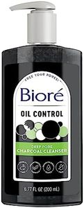Biore Deep Pore Charcoal Daily Face Wash with Deep Pore Cleansing for Dirt and Makeup Removal From Oily Skin, 200ml