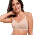 Enamor A027 Full Coverage Cotton Bra - Non-Padded • Wirefree PALESKIN