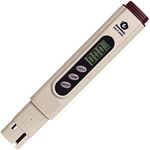 eSeasonGear SALT-3000 Meter, Digital Salinity PPM Temperature Tester for Salt Water Pool and Koi Fish Pond
