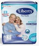 Liberty Over Night Protection Pant Style Adult Diaper XL-size Pack of 4