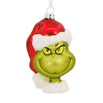 Hallmark How The Grinch Stole Christmas! Blown Glass Ornament, Dr. Seuss Tree Decoration