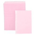 Dental Bibs 125Pcs Disposable Dental Bibs Waterproof Scarf Towel for Tattoo, Clinic Use, Feeding Tattoo Bibs Tray Covers (Pink)