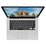 KB Covers RUS-M-CB-2 Russian Keyboard Cover for MacBook Unibody ISO QWERTZ