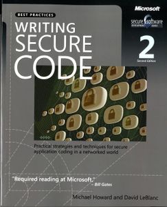 Writing Secure Code, Second Edition