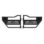 ARIES 2500200 Black Aluminum Rear Jeep Wrangler JL, Gladiator Tube Half Doors